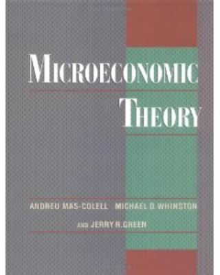 Microeconomic Theory
